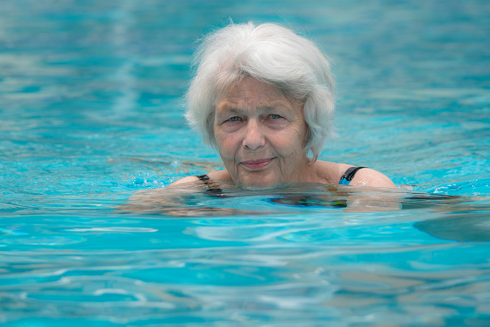 elderly swimming immune boosting