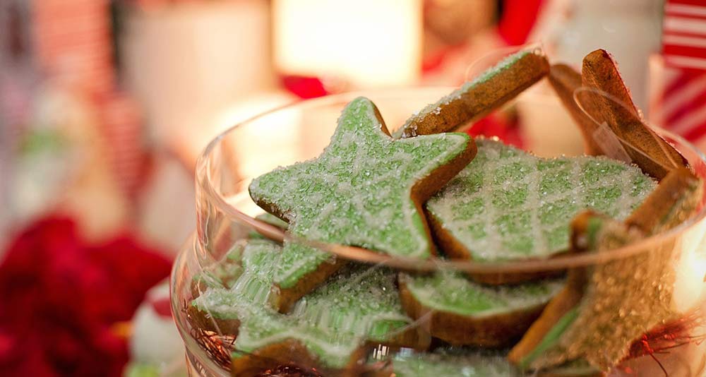 baking sugar cookies with loved ones