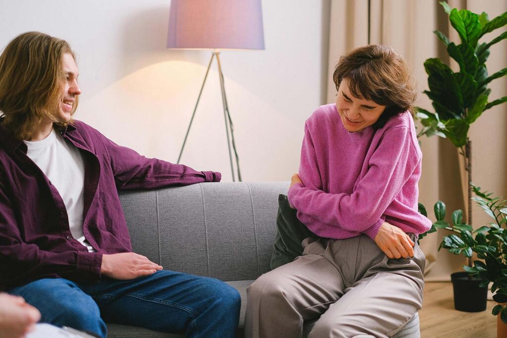 caregiver helping loved one with traumatic brain injury