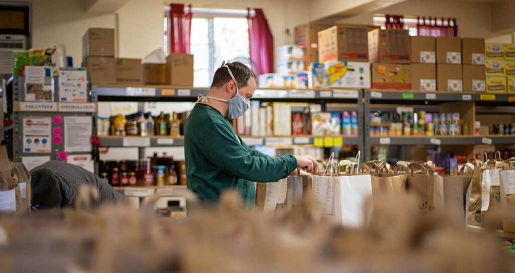 food bank to help seniors with food cost